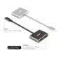 Club 3D CSV-1552 USB-C gen 2 til HDMI, DisplayPort 1.4 Videoadapter Sort Club 3D CSV-1552 USB-C gen 2 til HDMI, DisplayPort 1.4 Videoadapter Sort